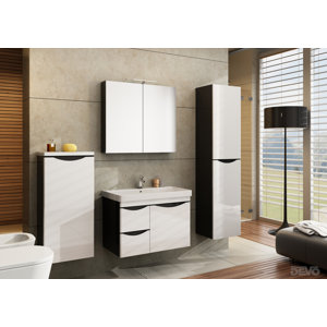 Devo 80 cm Einbau-Waschbecken Costa
