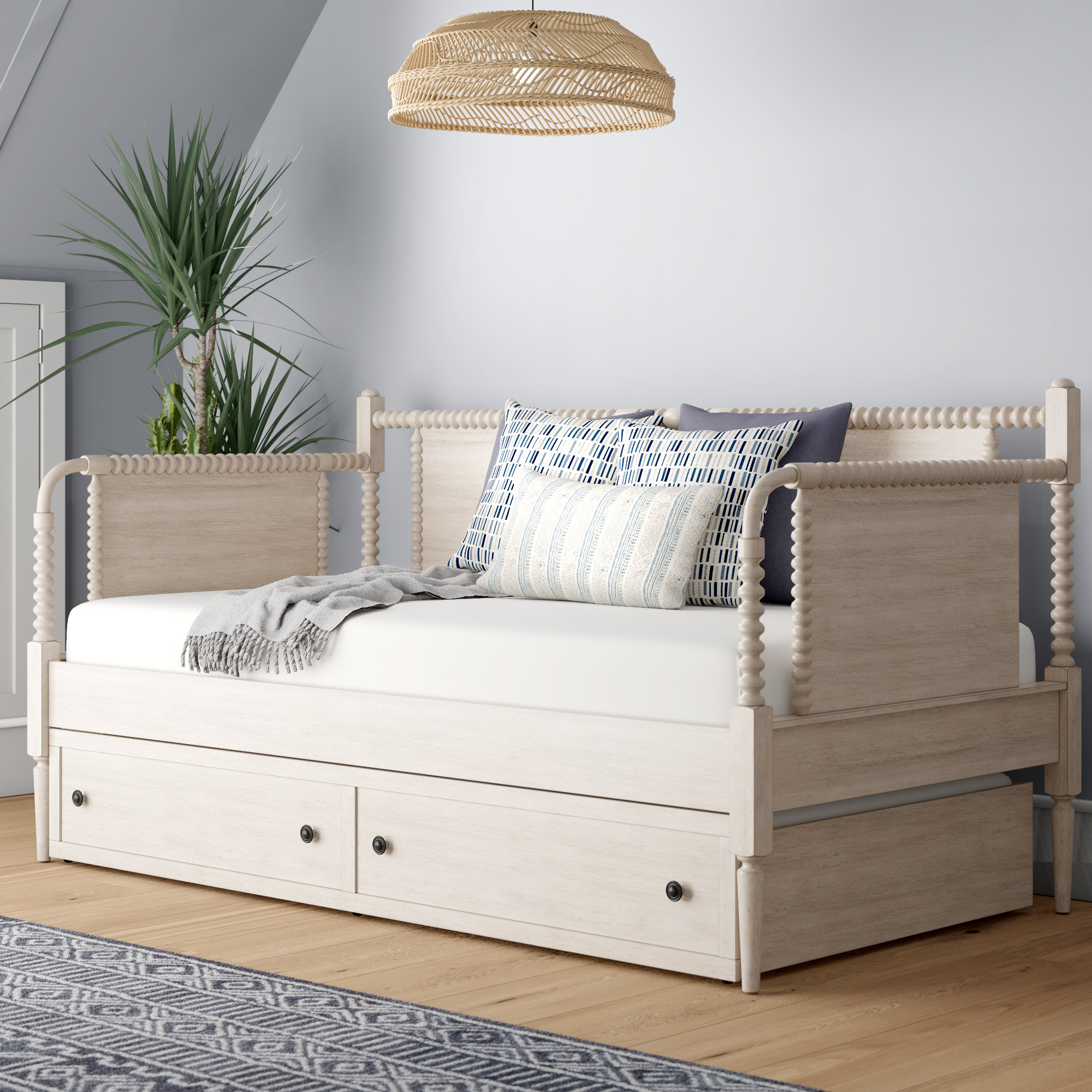 Three Posts Chingford Twin Daybed with Trundle Wayfair