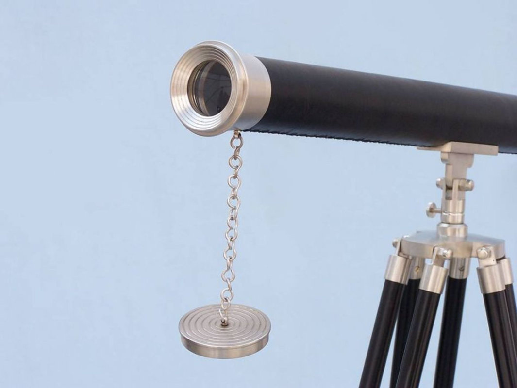 Handcrafted Nautical Decor Refracting Telescope & Reviews Wayfair