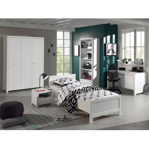 5-tlg. Schlafzimmer-Set Erik, 90 x 200 cm von Vi..