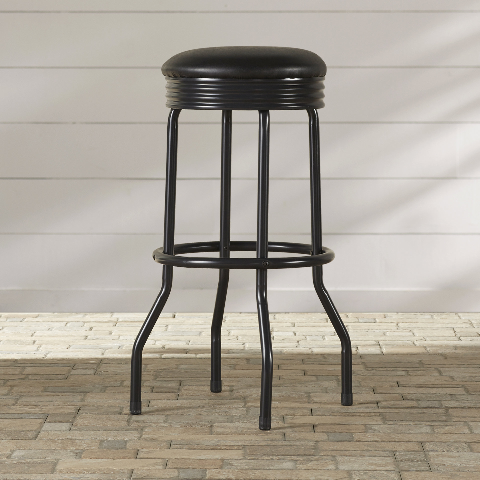 32 Swivel Patio Bar Stool With Cushion