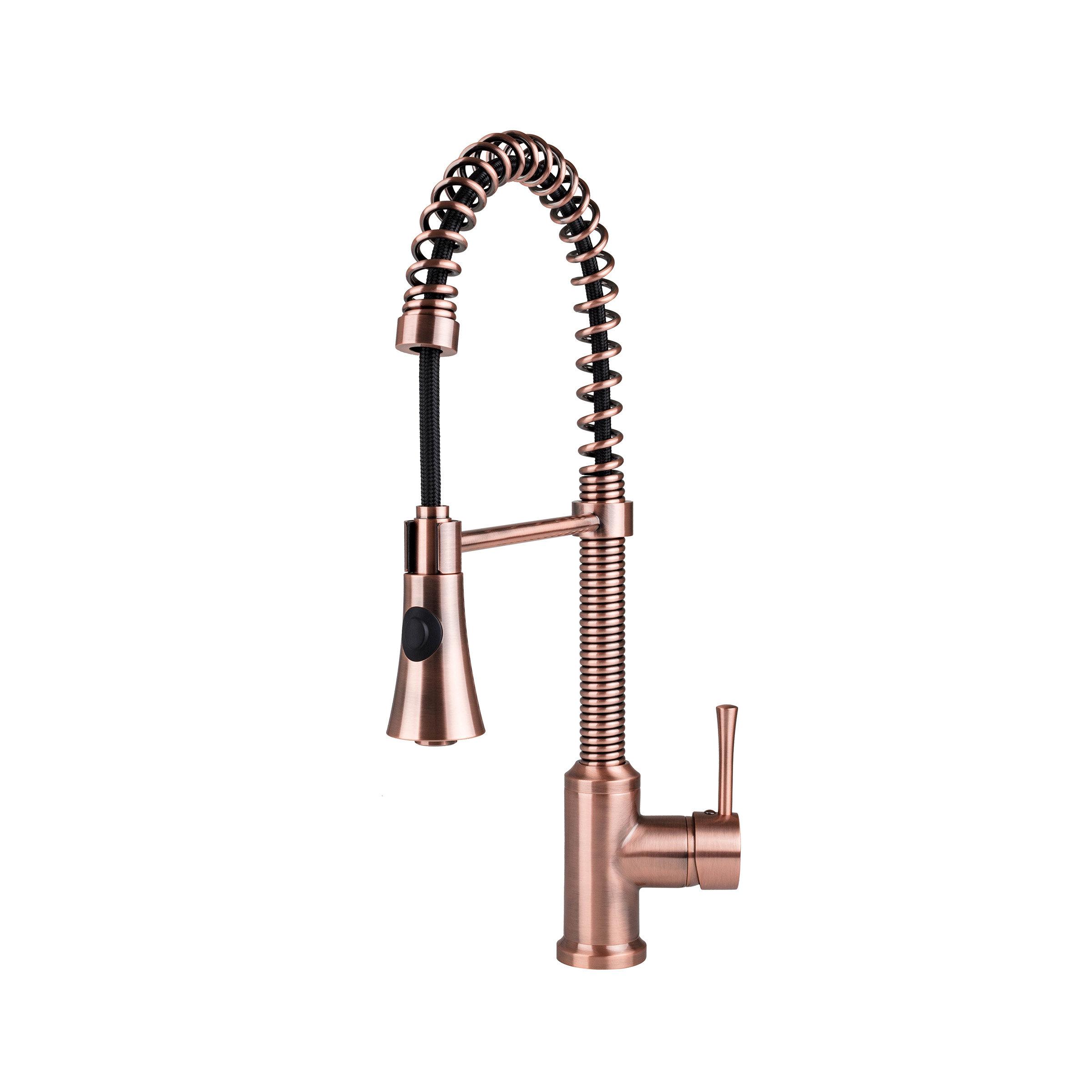 Fontainebyitalia Spring Coil Cone Spray Head Pull Down Single Handle Fontainebyitalia Spring Coil Cone Spray Head Pull Down Single Handle Kitchen Faucet Reviews Wayfair