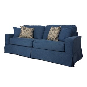 Oxalis Box Cushion Sofa Slipcover Set