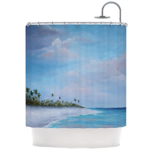 Carefree Caribbean Shower Curtain