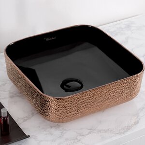 Isabella Plus Square Vessel Bathroom Sink