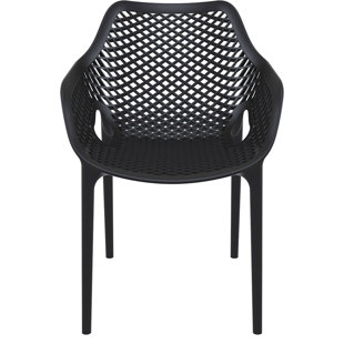 Modern Black Outdoor Dining Chairs Allmodern Black Outdoor Dining Chairs