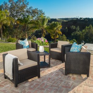Ballew Club Chair with Cushion (Set of 4)