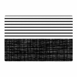 Trebam Platno Stripes Black/White Area Rug