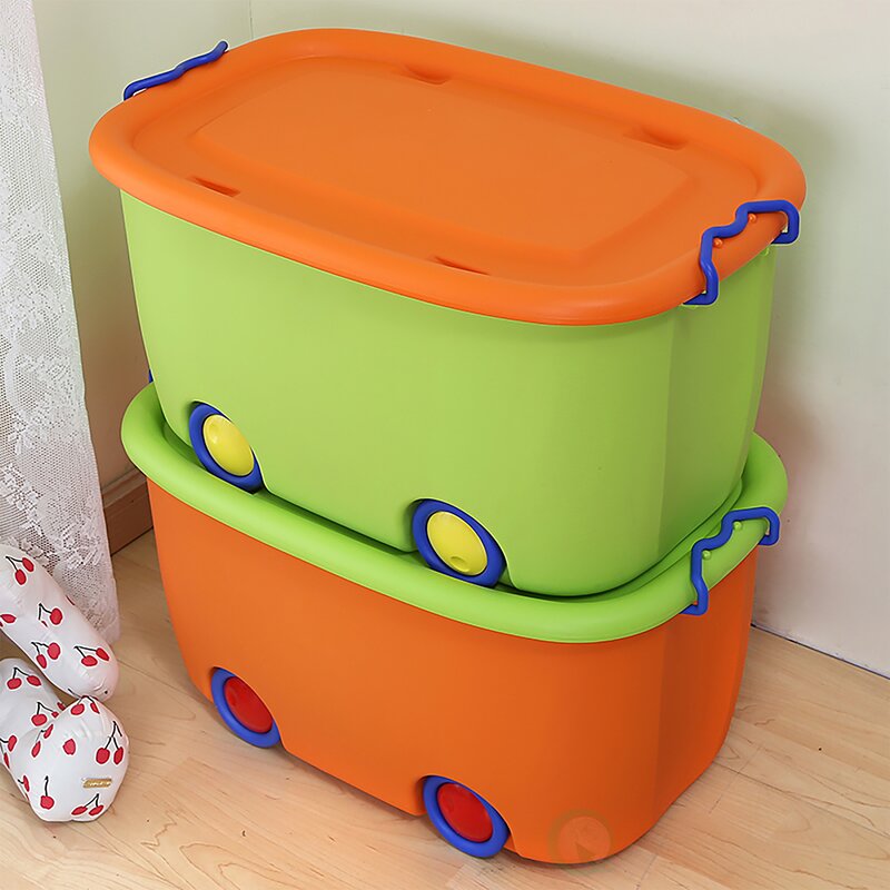 Basicwise Stackable Storage Toy Box & Reviews Wayfair