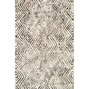 Justina Blakeney Folklore Hand-Tufted Ivory/Granite Area Rug