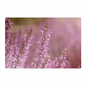 Angie Turner Growing Wild Lavender/Nature Area Rug