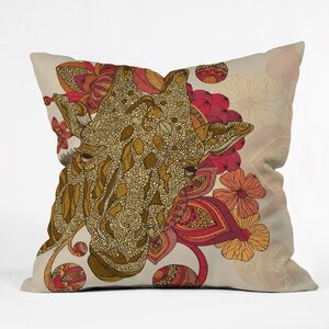 Valentina Ramos the Giraffe Throw Pillow