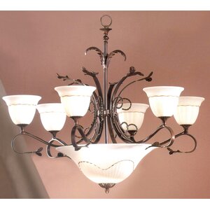 Treviso 9-Light Shaded Chandelier