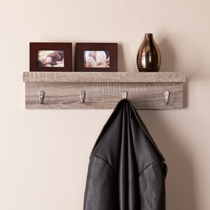 Drewniak Wall Mounted Coat Rack