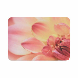 Debbra Obertanec Spring Floral Memory Foam Bath Rug