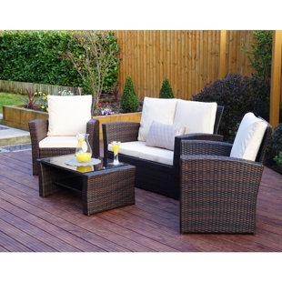 Garden Sofa Sets You Ll Love Wayfair Co Uk Quickview 0 Apr Financing Mixed Dark Brown