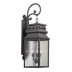 Forged Lancaster 3-Light Outdoor Wall Lantern