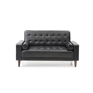 Faux Leather Sofa Beds You Ll Love Wayfair Quickview