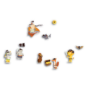 Home Decor Line Pirates 3D Wall Decal