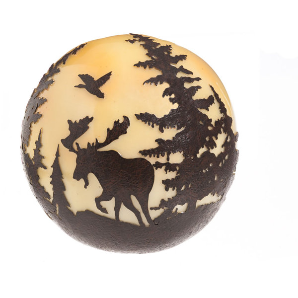 Loon Peak Decorative Light Up Moose Water Globe Wayfair