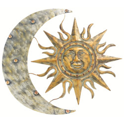 Sun And Moon Wall Decor gardman aztec sun and moon wall décor & reviews | wayfair Sun And Moon Wall Decor gardman aztec sun and moon wall décor & reviews | wayfair