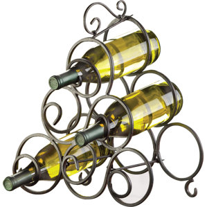 Nelda 6 Bottle Tabletop Wine Rack by Fleur De Li..
