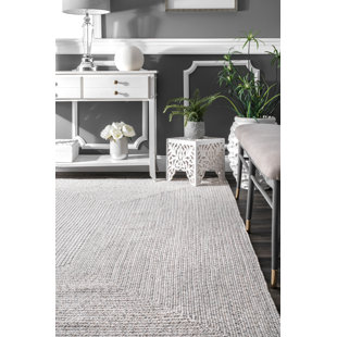 Outdoor Rugs Birch Lane Moser Hand Braided Ivory Area Rug