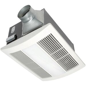 WhisperWarm 110 CFM Bathroom Fan/Heat/Light Combination