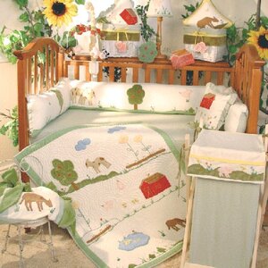 Appletree Farm 4 Piece Crib Bedding Set