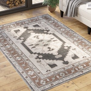 Kari Beige Indoor/Outdoor Area Rug