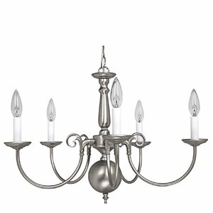 5-Light Candle-Style Chandelier