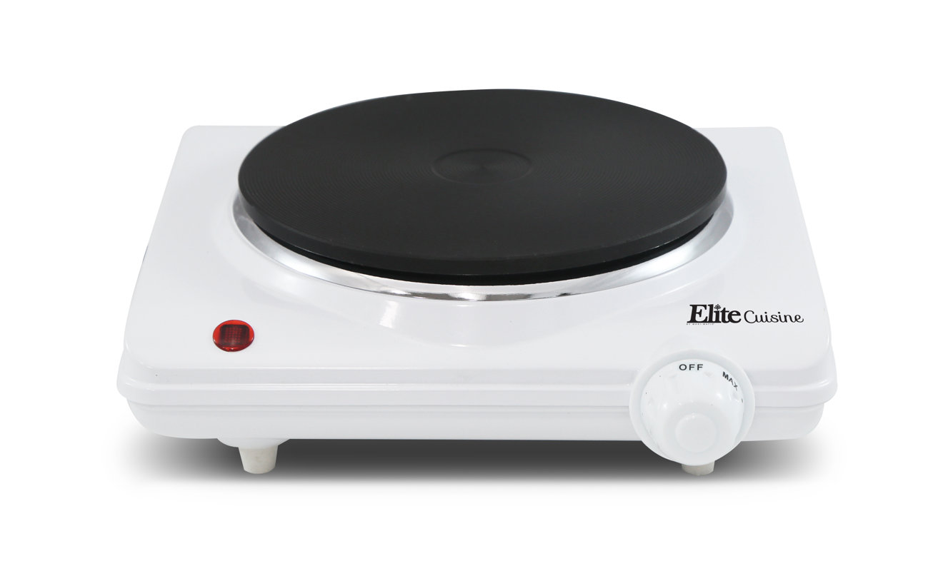 Elite by MaxiMatic Cuisine Cast Electric Hot Plate Coil Burner