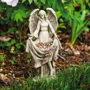 Wings of an Angel Decorative Tray Bird Feeder