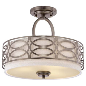 Helina 3-Light Semi Flush Mount