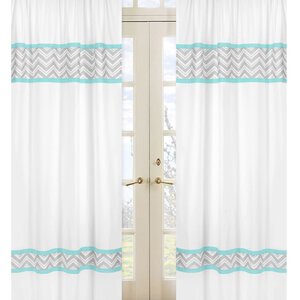 Zig Zag Curtain Panels (Set of 2)