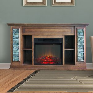 Boston Stone Electric Fireplace