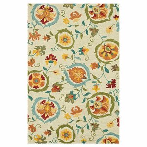Mayfield Hand Hooked Wool Bright Area Rug