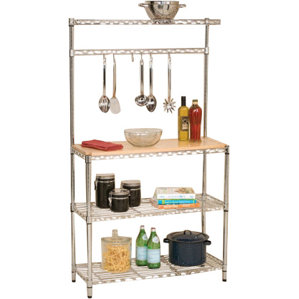 Wayfair Basics Baker's Rack Works..