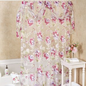 Flower Haven Bath Shower Curtain