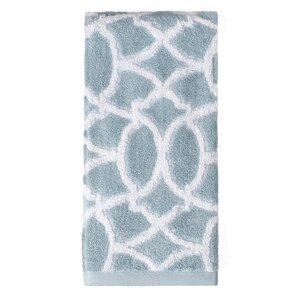 Watercolor Lattice Hand Towel