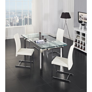 Evelina Extendable Dining Table by Latitude Run