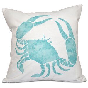 Boubacar Crab Throw Pillow