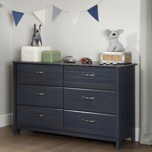 Ulysses 6 Drawer Double Dresser