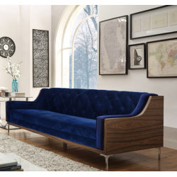 Velvet Sofa chic home clark velvet sofa & reviews | wayfair Velvet Sofa chic home clark velvet sofa & reviews | wayfair