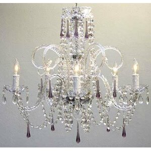 5-Light Crystal Chandelier