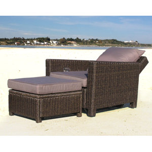 Verstellbarer Sessel Ibiza mit Auflage von Grase..