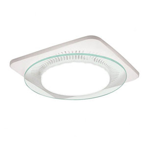 Ultra Series Silent LunAura Ambiant 110 CFM Energy Star Bathroom Fan with Light
