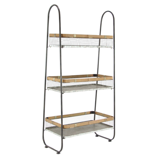 3 Tiered Basket Floor Stand Wayfair