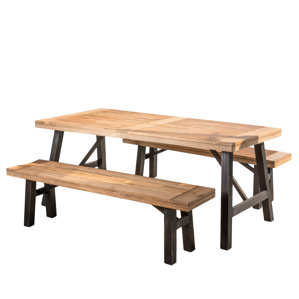 Dining Sets With Bench bench kitchen & dining room sets you'll love | wayfair Dining Sets With Bench bench kitchen & dining room sets you'll love | wayfair