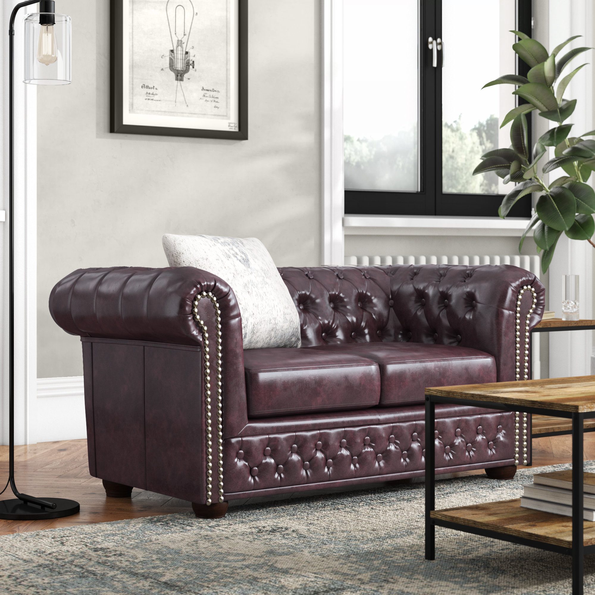 Abtao 2 Seater Chesterfield Sofa